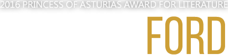 Richard Ford. 2016 Princess of Asturias Award for Literature