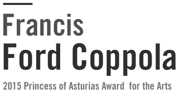 Francis Ford Coppola. 2015 Princess of Asturias Award for the Arts