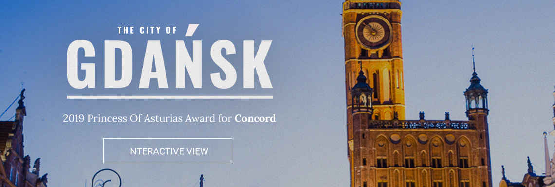 The City of Gdańsk - 2019 Princess of Asturias Award for Concord