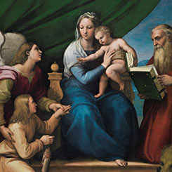 The Holy Family with Raphael, Tobias and Saint Jerome, or the Virgin with a Fish