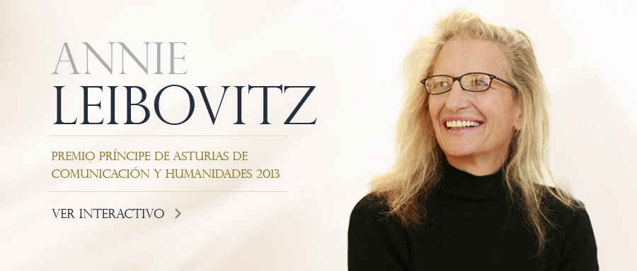 Annie Leibovitz, Premio Príncipe de Asturias de Comunicación y Humanidades 2013