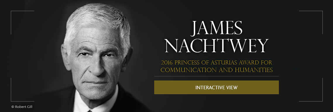 James Nachtwey, Premio Princesa de Asturias de Comunicación y Humanidades 2016