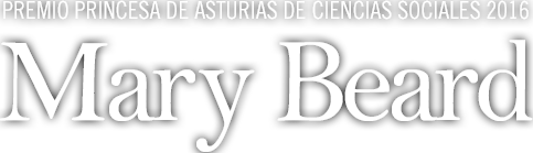 Mary Beard. Premio Princesa de Asturias de Ciencias Sociales 2016