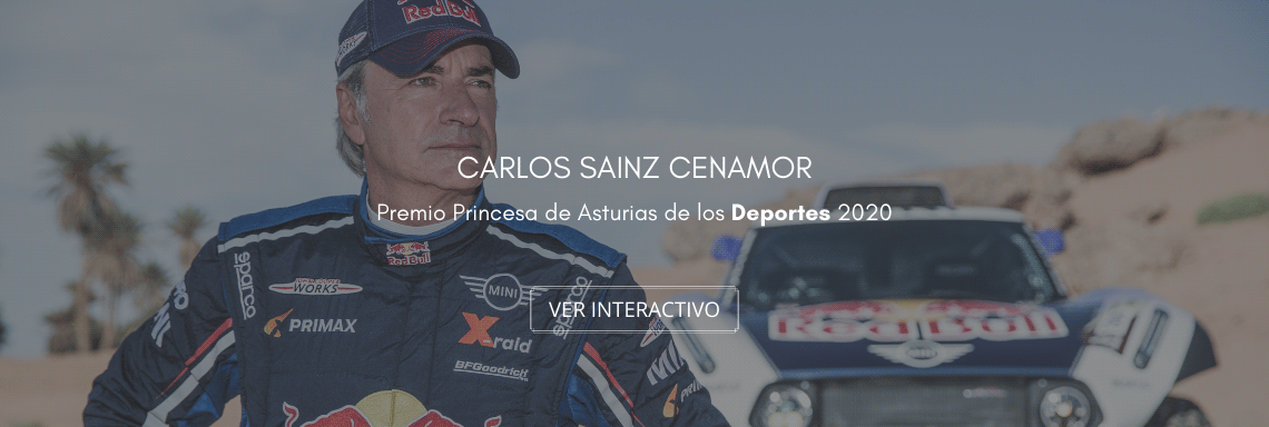 Carlos Sainz Cenamor - Premio Princesa de los Deportes 2020