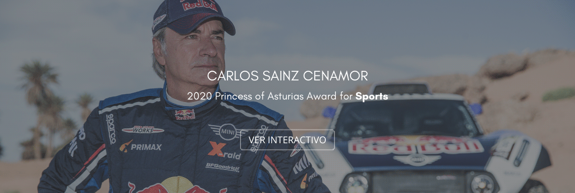 Carlos Sainz Cenamor - 2020 Princess of Asturias Awards for Sports
