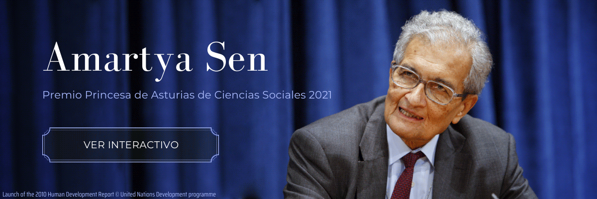 Amartya Sen - Premio Princesa de Asturias de Ciencias Sociales 2021
