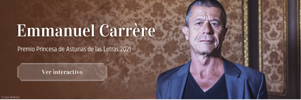 Emmanuel Carrère - Premio Princesa de Asturias de las Letras 2021