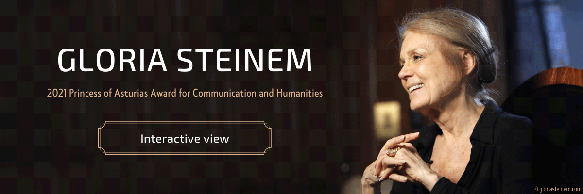 Gloria Steinem - 2021 Princess of Asturias Award for Communication and Humanities 