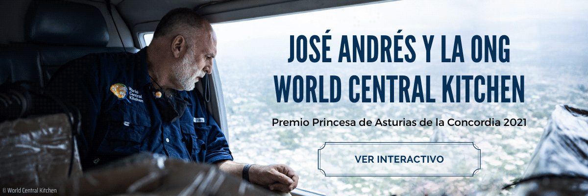 José Andrés y la ONG World Central Kitchen - Premio Princesa de Asturias de la Concordia 2021