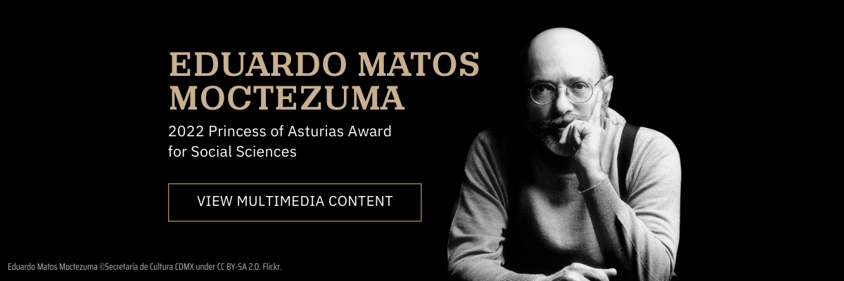 Eduardo Matos Moctezuma - 2022 Princess of Asturias Award for Social Sciences