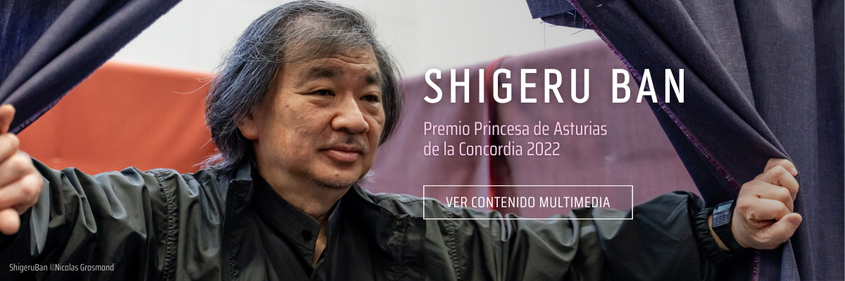 Shigeru Ban - Premio Princesa de Asturias de la Concordia 2022