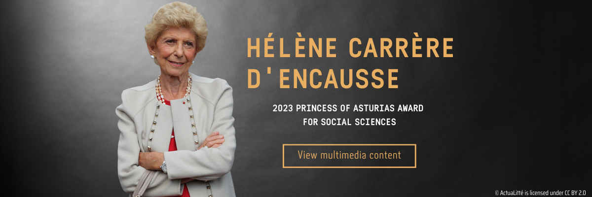 Hélène Carrère D'Encausse 2023 - Princess of Asturias Award for Social Sciences 