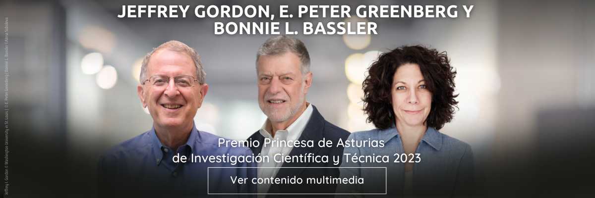 Jeffrey Gordon, E. Peter Greenberg y Bonnie L. Bassler Premio Princesa de Asturias de Investigación Científica y Técnica 2023