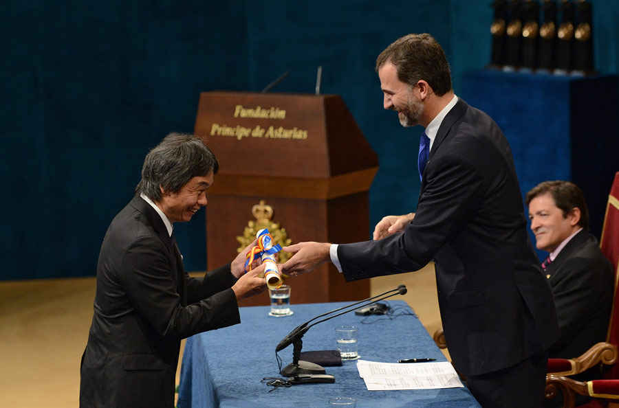 El premio Príncipe de Asturias del año 2012 fue para Miyamoto.