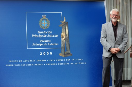 Llegada de los galardonados con el Premio Príncipe de Asturias 2009