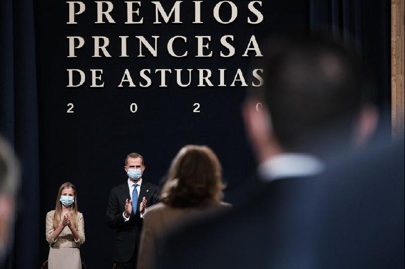 Solemne acto de entrega de los Premios Princesa de Asturias 2020