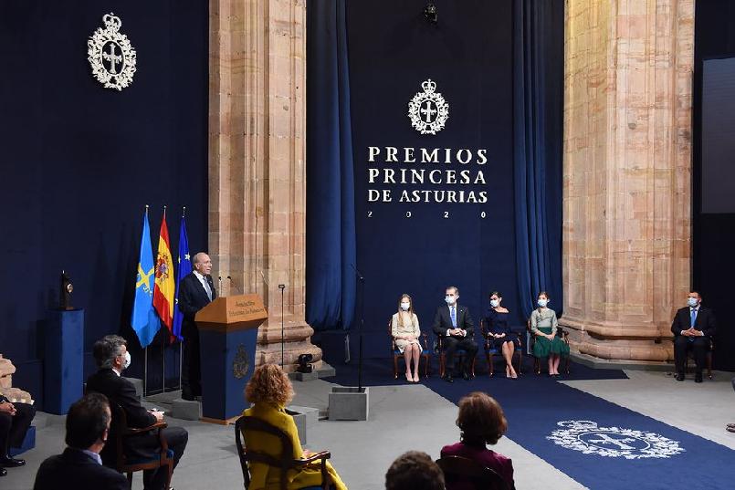 The solemn presentation of the 2020 Princess of Asturias Awards 
