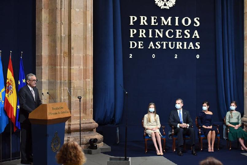 The solemn presentation of the 2020 Princess of Asturias Awards 