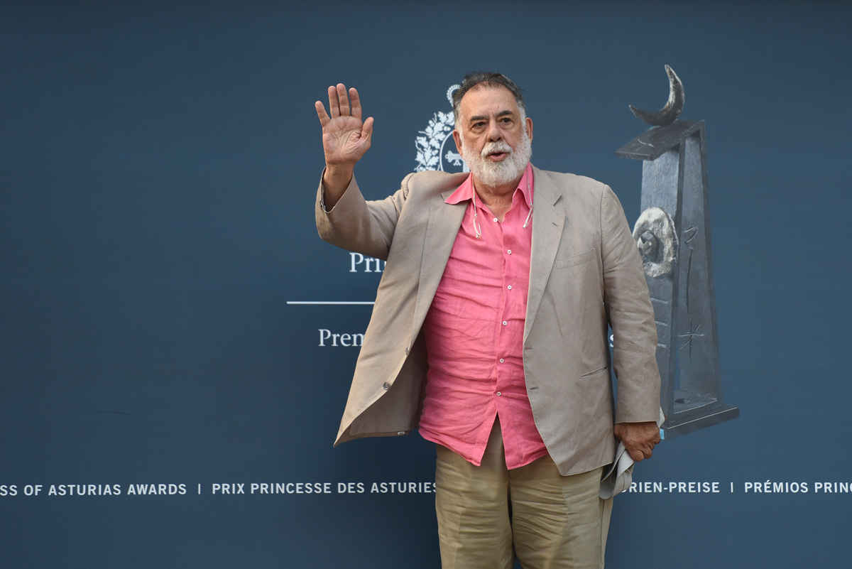 Arrival of Francis Ford Coppola
