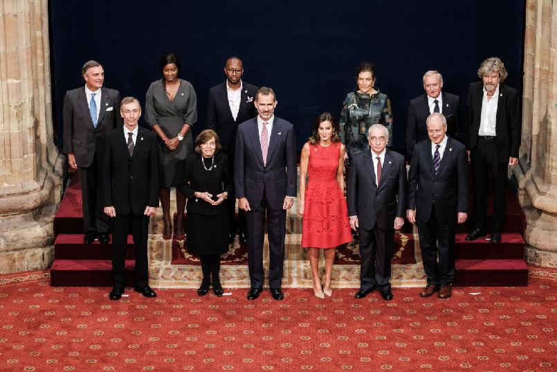 Audience held by TM the King and Queen of Spain with the Laureates