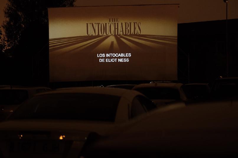 “Drive-in Cinema”. The Untouchables (Brian De Palma, 1987).