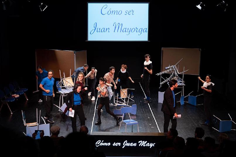 “How to Be Juan Mayorga”: Juan Mayorga meets students of the Principality of Asturias School of Dramatic Art
