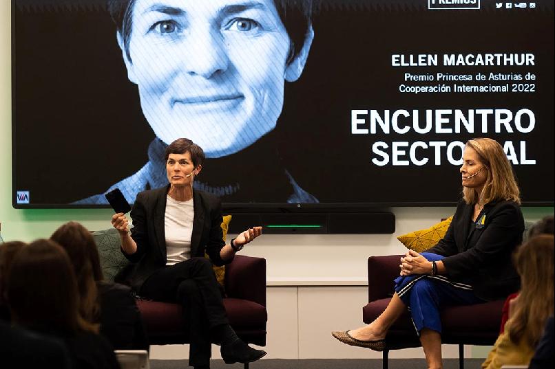Encuentro sectorial con Ellen MacArthur