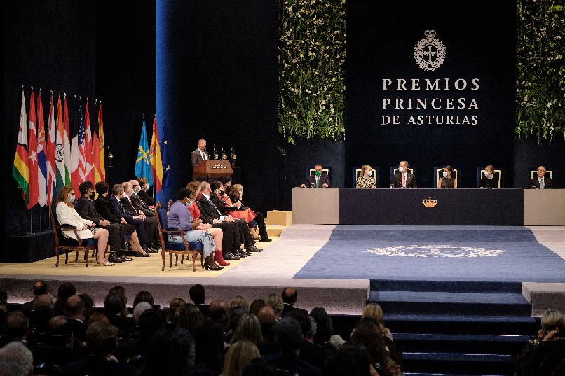 Ceremonia de los Premios Princesa de Asturias 2021 