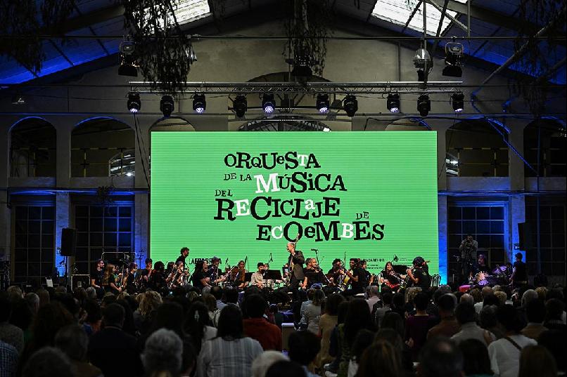 Concierto de la Orquesta de la Música del Reciclaje de Ecoembes