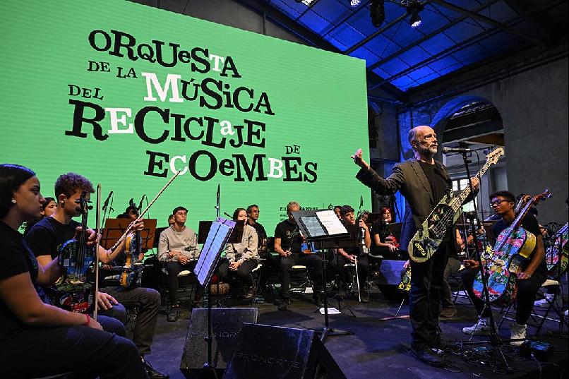 Concierto de la Orquesta de la Música del Reciclaje de Ecoembes