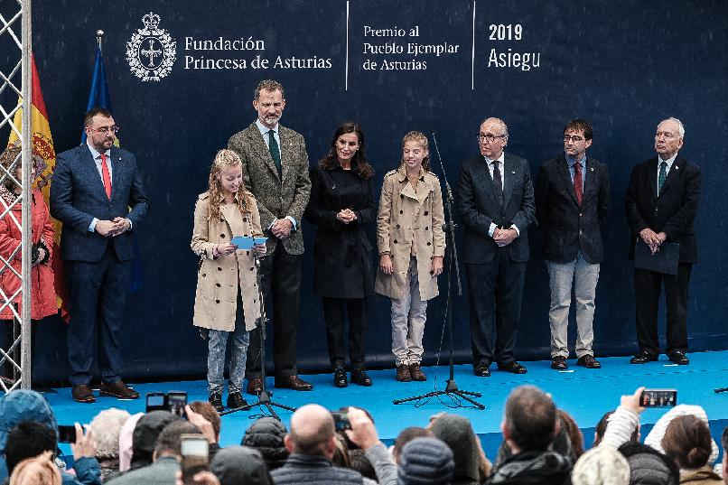 Entrega del Premio al Pueblo Ejemplar de Asturias 2019
