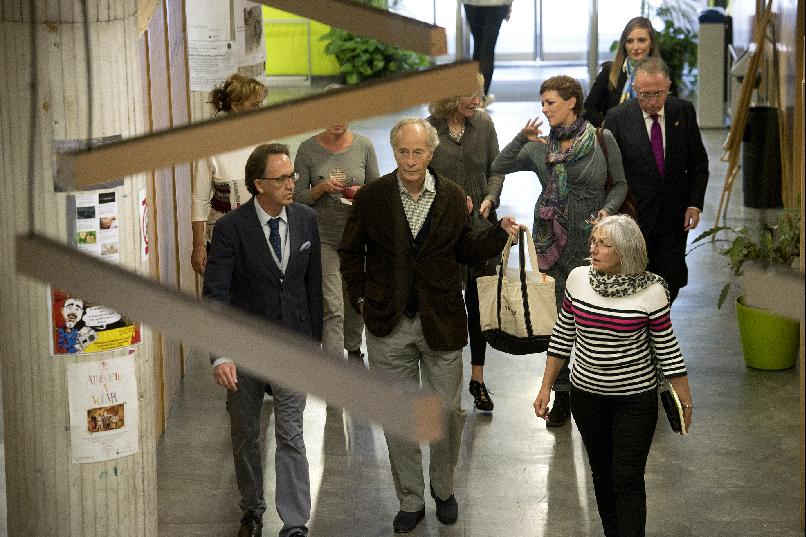  Visit by Richard Ford to the Ramón Pérez de Ayala Library of Asturias 