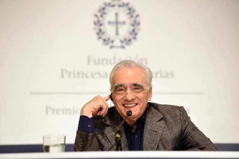 Press conference with Martin Scorsese