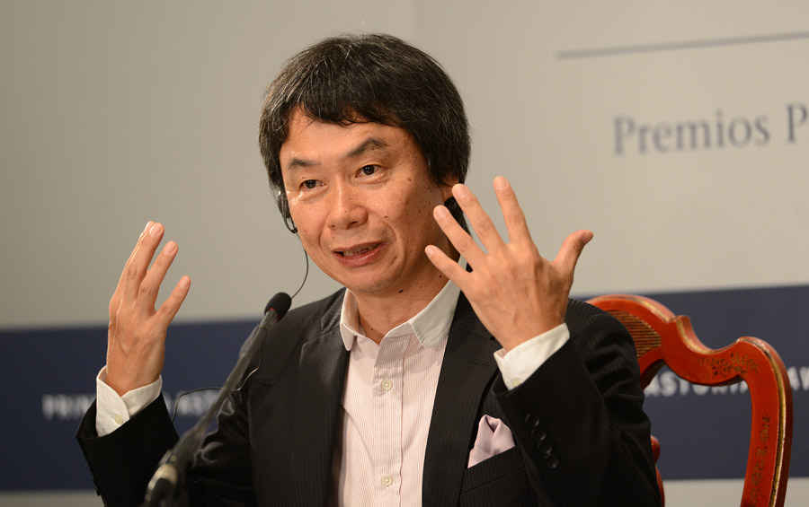 Rueda de prensa de Shigeru Miyamoto