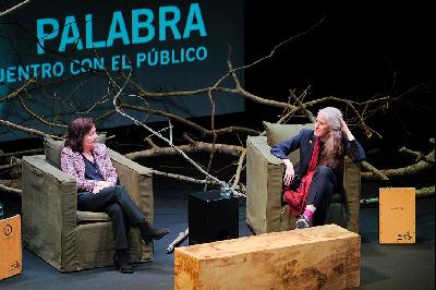 “Word”: Carmen Linares and María Pagés meet with the public