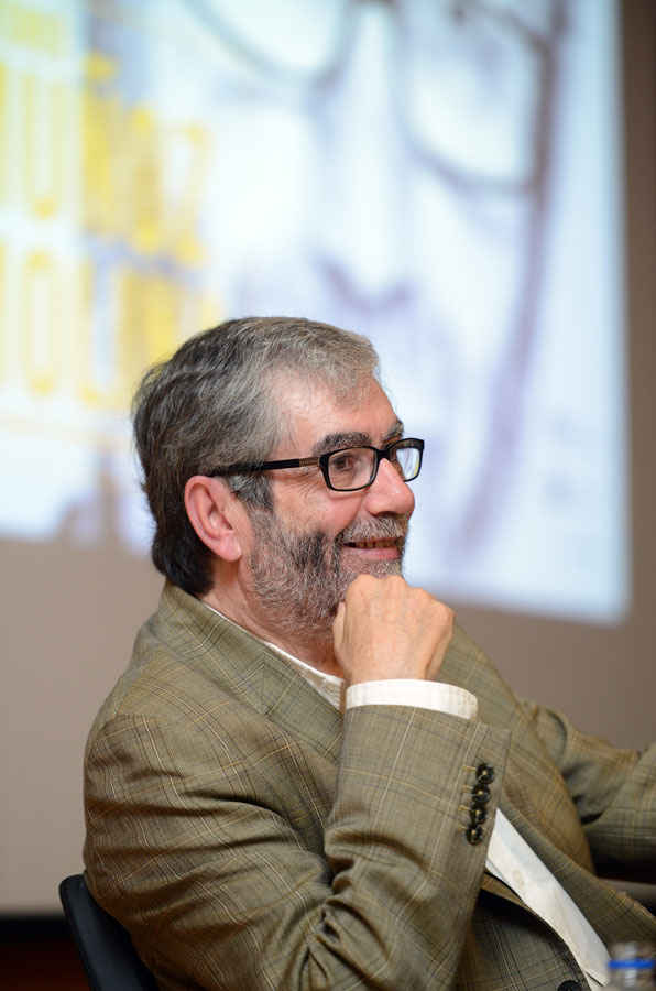 Visita de Antonio Muñoz Molina a la Universidad de Oviedo