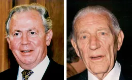 Pierre Werner and Jacques Santer