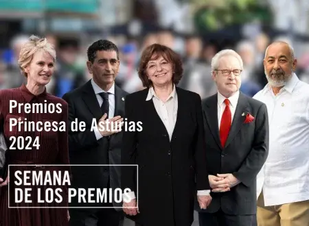 Cinco galardonados con el Premio Princesa de Asturias de las Letras participarán en la Semana de los Premios
