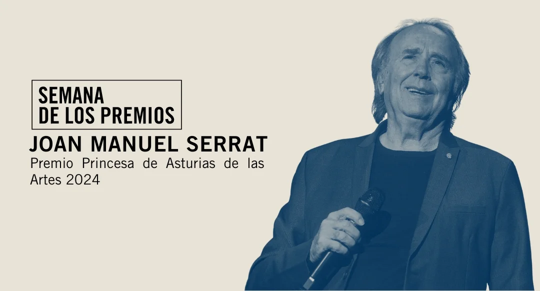 «Partidario de vivir»: Joan Manuel Serrat, Premio Princesa de Asturias de las Artes 2024, hará un repaso a su trayectoria vital y profesional en una conversación con Iñaki Gabilondo