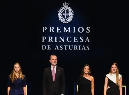 Programa general de la visita de SS.MM. los Reyes y de SS.AA.RR. la Princesa de Asturias y la Infanta doña Sofía, con motivo de la entrega de los Premios Princesa de Asturias 2024