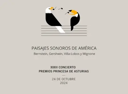 SS.MM. los Reyes, acompañados por SS.AA.RR la Princesa de Asturias y la infanta doña Sofía, presidirán el XXXII Concierto Premios Princesa de Asturias
