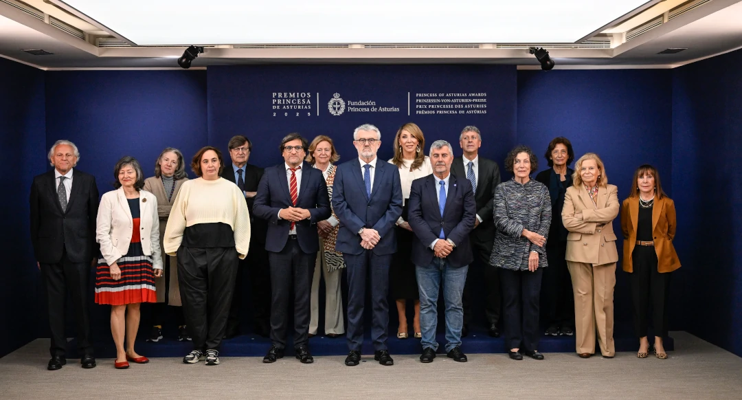 Meeting of the jury for the 2025 Princess of Asturias Award for Communication and Humanities