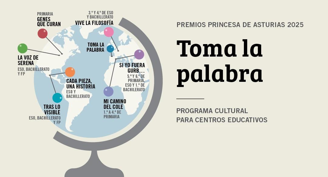 Convocada la décima edición del programa cultural para centros educativos «Toma la palabra»