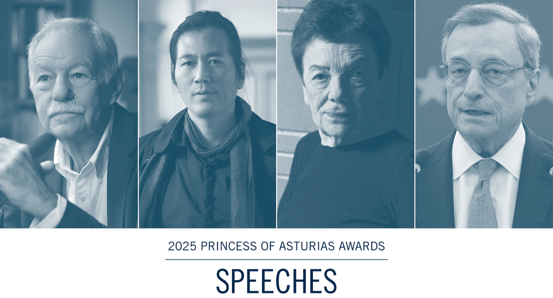 Eduardo Mendoza, Byung–Chul Han, Graciela Iturbide and Mario Draghi are to give speeches at the 2025 Princess of Asturias Awards Ceremony