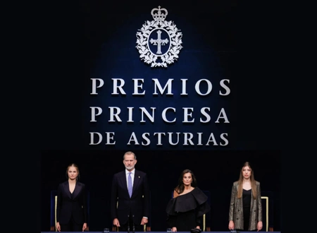 Programa general de la visita de SS.MM. los Reyes y de SS.AA.RR. la Princesa de Asturias y la Infanta doña Sofía, con motivo de la entrega de los Premios Princesa de Asturias 2025