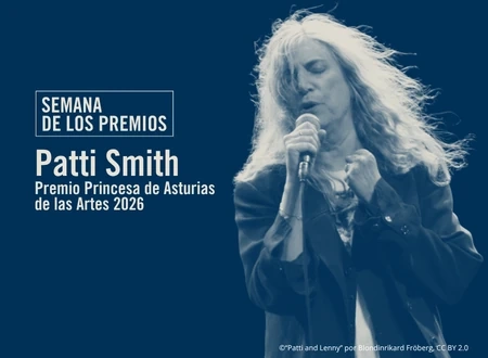 Patti Smith ofrecerá un concierto en Asturias con motivo de la concesión del Premio Princesa de Asturias de las Artes, para conmemorar los 50 años de su primera actuación en España