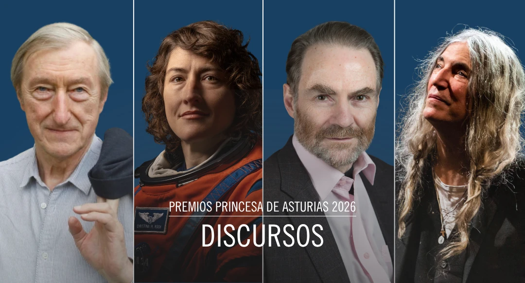 Julian Barnes, Christina Koch, Timothy Garton Ash y Patti Smith pronunciarán discursos en la ceremonia de entrega de los Premios Princesa de Asturias 2026