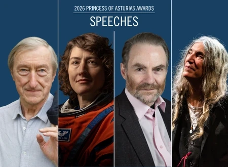 Julian Barnes, Christina Koch, Timonty Garton Ash and Patti Smith will give speeches at the 2026 Princess of Asturias Awards Ceremony