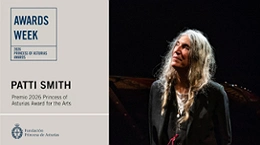 Patti Smith is to give a concert in Asturias to mark de granting of the Princess of Asturias Award for the Arts, commemorating the 50th anniversary of her first performance in Spain