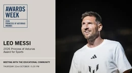 Leo Messi, 2026 Princess of Asturias Laureate for Sports, will meet with the educational community